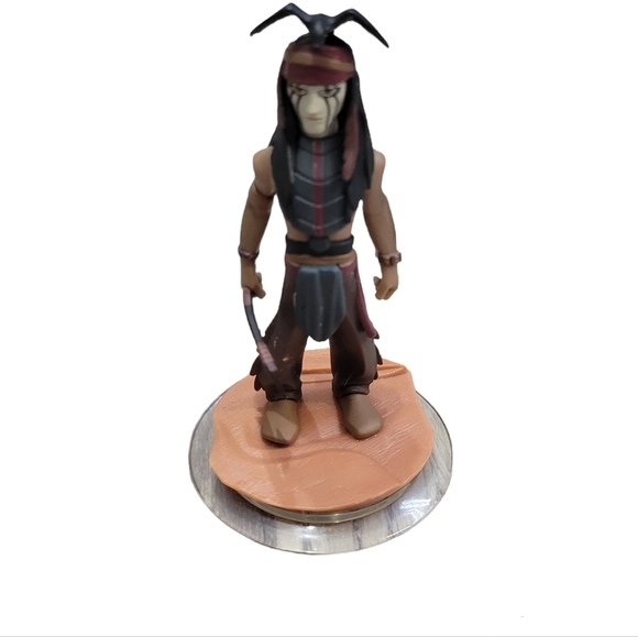 The Lone Ranger Tonto character Disney Infinity 1.0  figure brown - Picture 1 of 6